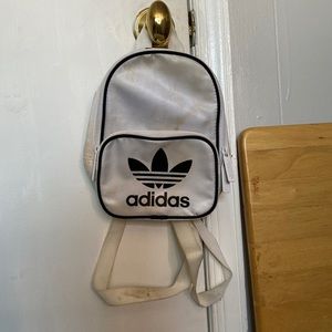 A adidas bag mini white and black